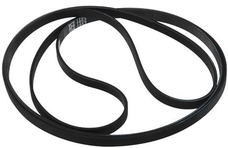 SG Store 6PH1952 Correa de transmisión acanalada en V compatible con Bauknecht compatible con Hotpoint compatible con Whirlpool Tumble Dryer Correa de tambor de goma con 6 varillas