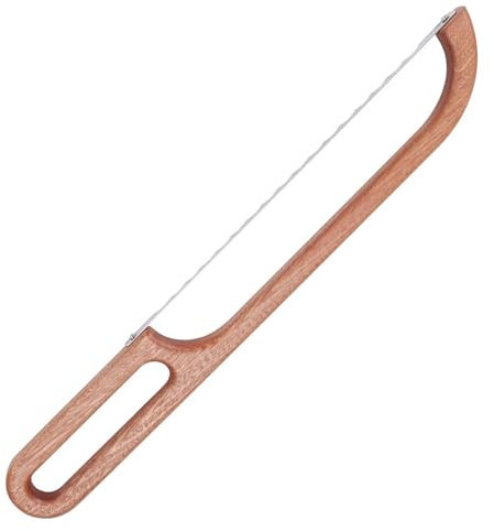 Nuhjytgf Scie à, coupe- Trancheuse à au levain en bois | Accessoires pour pâtisserie, Gadgets de cuisine, coupe-pour fait maison, Bagels, Baguettes