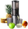 Rosenstein & Söhne Slow Juicer: Elektro-Ganzfrucht-Kalt-Entsafter, 800ml, Rücklaufgang, 60 U/min, 200W (Elektrischer Entsafter, Langsame, Smoothie)
