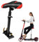 WRQIOO Elektroroller Sitz für Xiao-mi, Elektro Scooter Sitz, E Scooter Sit-z, Elektroroller Sitzsattel,Einstellbar E Scoo-TER Stuhl,Eingebauter Stoßdämpfer M365/1S/Pro(Anwendbare Pedalbreite:14–15cm)