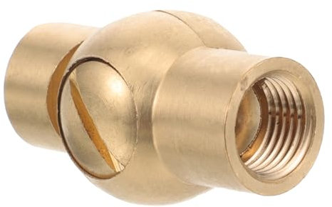 DIYEAH Kupfer Drehbarer Deckenadapter Für Pendelleuchten Und Wandlampen Universeller Lichtsockel-extender Mit Schrägem Deckenanschluss Flexibel Einstellbarer Lampen-adapter Für Innenbeleu