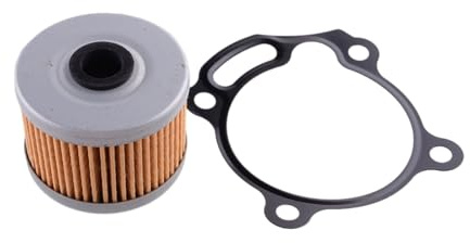 Filtros de aceite para moto 1 juego de juntas de filtro de aceite para motocicleta compatible con Honda CBR250R, CBF300N, CMX300, CRF250L, CB300F, CB300R. Filtro de Aceite oil filter