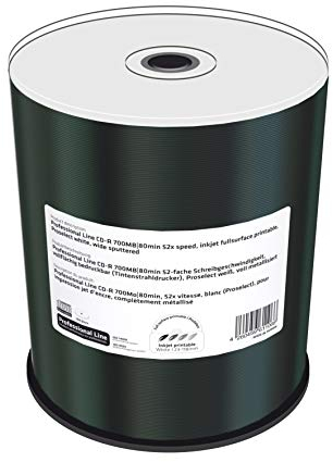 MediaRange MRPL501-C CD in bianco - CD-RW vergini (CD-R, scatola per torta)