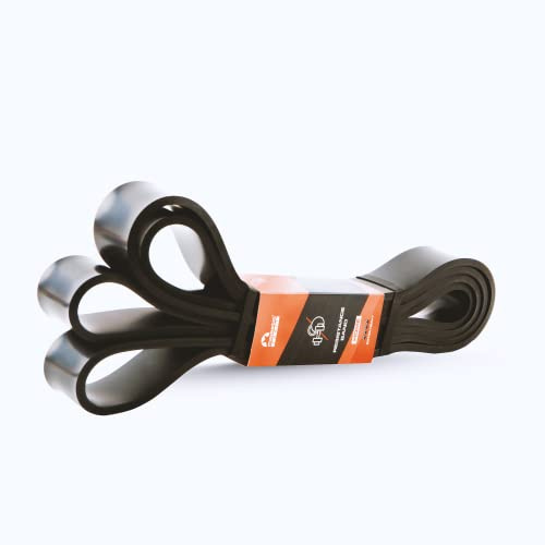 MAJESTIC SPORT Home Band, fitnessband set, 100% latex, 4 styrkor (motståndsband set, motståndsband styrketräning, tera band set, pull-up band, sportband, gummiband sport)