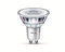 Philips LED Classic Faretto GU10, 4.6 W, equivalente 50 W, 220-240 V, Luce Bianca Calda 3000 K