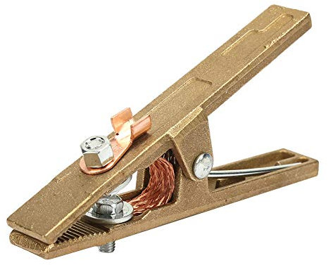 Pince de Terre de Soudage,Laiton Pince de Masse Convient à Toutes Sortes D'équipements de Soudage (260A/300A/500A), Accessoires de soudage et de découpe