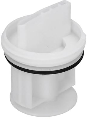 Bouchon Vidange Machine A Laver,Filtre À Peluches Pour Machine À Laver,Avec Code Original 00605010 00647920 00602008,Pour Bosch Pour Neff,Pour Constructa Pour Balay78 X Ø 64 Mm (Blanc)