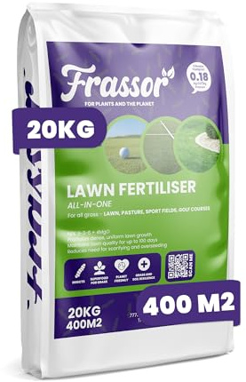 Gazon-gödsel - 20kg - Allt-i-1 NPK 9-3-6 + 4MgO Granulär