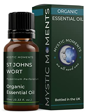 Mystic Moments Huile essentielle biologique millepertuis - 10ml - 100% pure