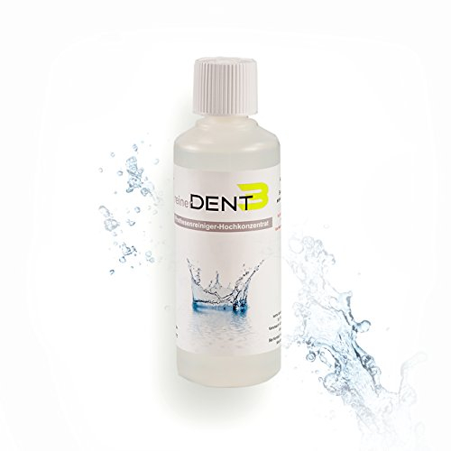 reinerDENT3 Prothesenreiniger Hochkonzentrat 100ml- speziell für Zahnprothesen im Ultraschallgerät, Ultraschallreinigung - die Zahnarztempfehlung