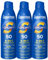 Coppertone SPORT Continuous Sunscreen Spray Broad Spectrum SPF 50 Multipack (5.5 Ounce Bottle, Pack of 3) (Packaging May Vary)