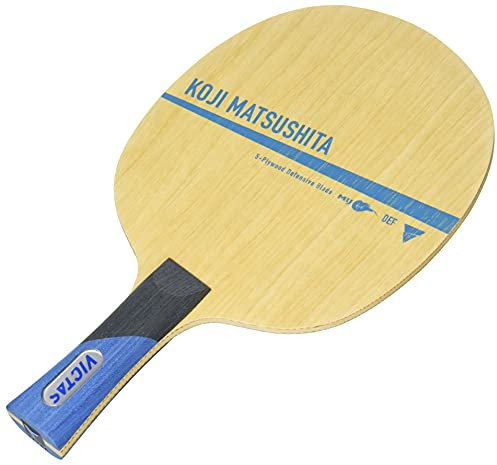 Victas 028004 Tischtennisschläger Koji Matsushita Shake Hand Defense 5-teiliges Sperrholz Modell von Koji Matsushita ausgestellt