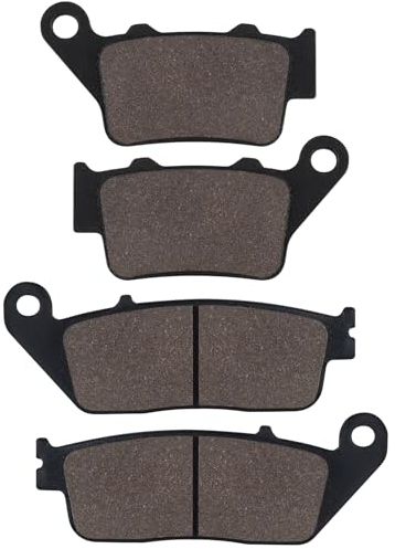 Bremsbeläge vorne und hinten für Yamaha WR 125 X Supermoto 2009-2018 WR 125 R 2009-2015 XC 125 R Majesty S 125 2014-2015 WR 250 XX/XY (Supermoto) (32D2/4) 2008-2015
