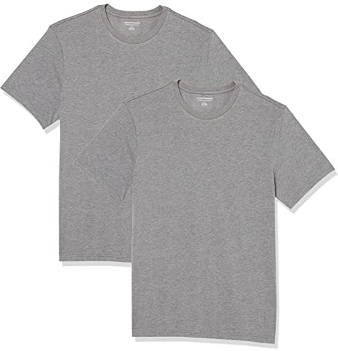 Amazon Essentials Men's Cotton Regular-Fit Short-Sleeve Crewneck T-Shirt