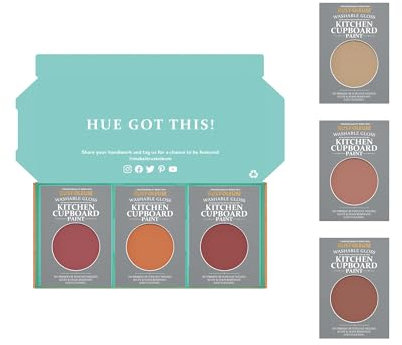 Rust-Oleum Kitchen Cupboard Paint in Gloss Finish – Fiery Shades Tester Box