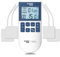 TENS Gerät Schmerztherapie Boston Tech® Muskelstimulator | 3 in 1: TENS EMS Fitness | Effektive Schmerzlinderung + Training | 2 Kanäle + 50 Modi + 16 Intensitätsstufen + Inklusive Etui + 4 Elektroden