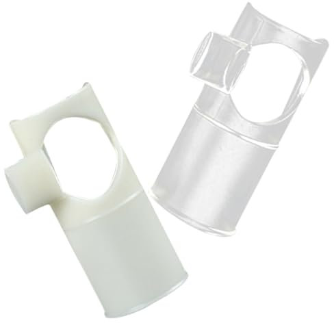 BESTonZON Flötenblashilfe 2 Stück Flötenkopf Ersatz Für C/d Ton Flöte Langlebig Aus Lebensmittelechtem Plastik Für Anfänger Präzise Tongenauigkeit Hohe Luftdichtheit Musikzubehör