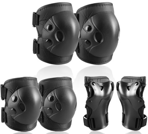 Cockchafer Kids Knee Pads Elbow Pads and Wrist Guard Protective Gear Set
