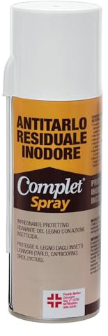 Avilia Set 3 Spray Protettivo da Insetti Lignivori - Antitarlo Fungicida per Legno, Inodore e Incolore per Parquet e Oggetti in Legno, 200ml