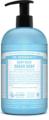 Dr Bronner'S | Pump Soap - Unscented | 1 x 355ml