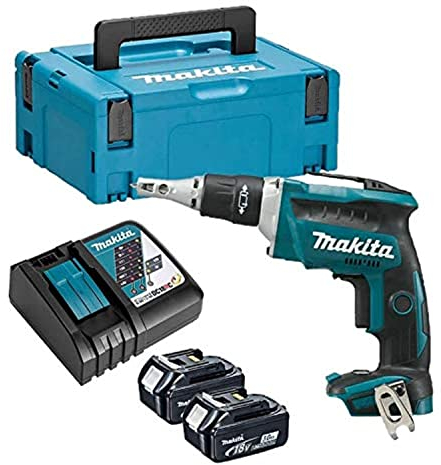 Visseuse à placo 18V LXT (2x3,0 Ah) en MAKPAC - MAKITA DFS452RFJ