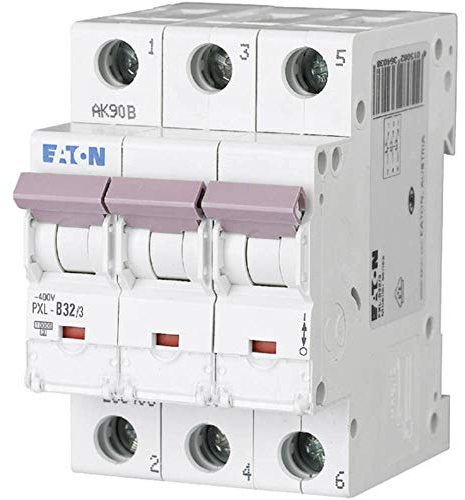 Eaton 236468 Leitungsschutzschalter, 32A, 3p, D-Char