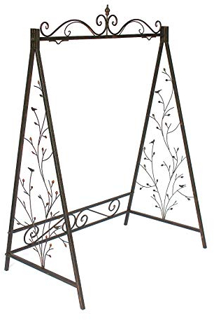 Gestell für Schaukel 1868 Hollywoodschaukel Avis Schmiedeeisen Schaukelgestell