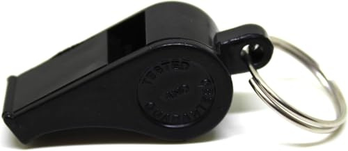 Fitness Health FH Pro Sports Whistle with Lanyard - High Pitch Instant Response Referee Whistle (1 Whistle)