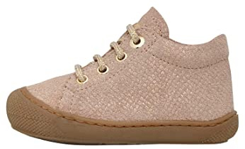 Naturino Cocoon-läder första-steg-skor, Rosa ljus, 27 EU