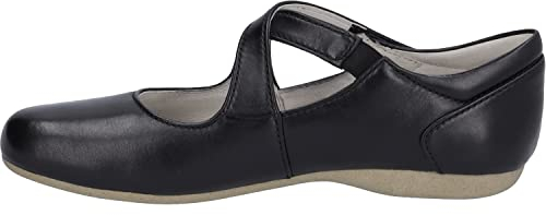 Josef Seibel Damen Klassische Ballerinas Fiona 72,Weite G (Normal),Ballet-Flats,Ausgehschuhe,Abendschuhe,Slip-ons,Pumps,schwarz,38 EU