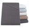 SHC by BaSaTex Betttuch Bettlaken Haushaltstuch Tischdecke Leintuch ohne Gummizug | 100% Baumwolle | 140x200 cm | Farbe: Anthrazit Grau