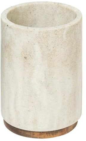 5five - portaspazzolino côme effetto travertino