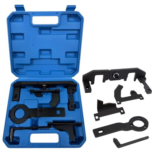JinsenTGG Outil de Calage Kit Outils Calage Moteur Verrouillage Courroie de Distribution Compatible avec Peugeot 1.0 VTi 1.2 VTi 108 208 308 2008, Citroen, Opel, Toyota 1.0, 1.2, EB0 (ZMZ), EB2 (HMZ)