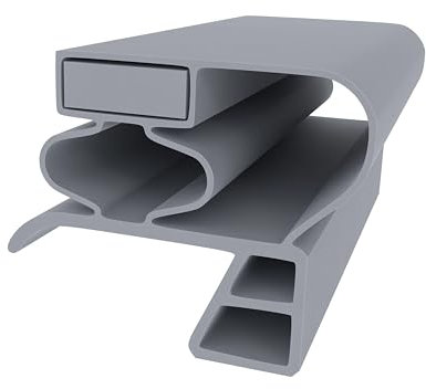 AWFOM Kühlschrankdichtungen Universal Türdichtung,Magnetdichtung Gummidichtung Dichtung Zum Stecken