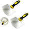 YZROHYI 2 PCS Spatule Enduit Courbé 151 MM,Couteau a Enduire Inox de Peintre,Platre Spatule Peinture,Couteau à Mastic,Placo Spatule Metal Bricolage,Plaquiste Spatule Papier Peint,Putty Knife pour DIY