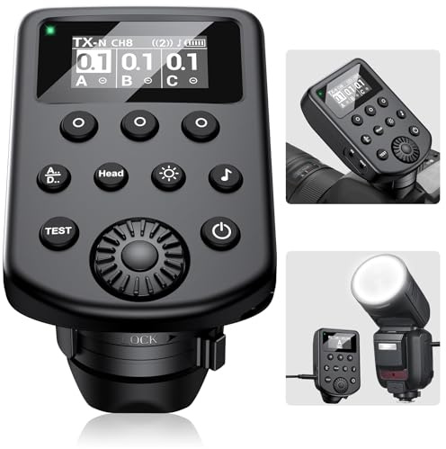 Aodelan Wireless Flash Trigger for Profoto Air 1 & Air 2,for Canon for Nikon for Sony Fuji Cameras,for A2,A1X, B1X, B2, B10,100 Channels 6 Groups, OLED Display,Replaces Profoto Connect Pro(Non-TTL)