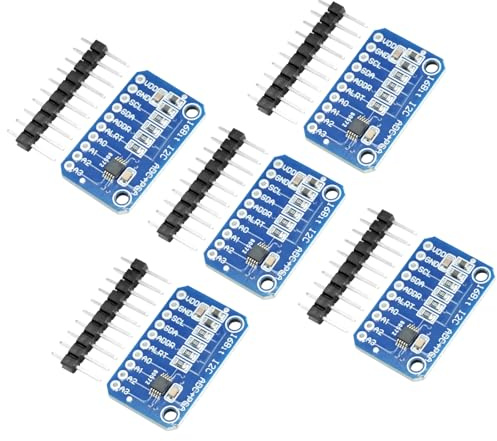 ADS Convertitore Analogico Digitale RUIZHI 5 Pezzi ADS ADC 16 Bits 4 Canali Trasduttore Digitale Analogico Precisione Scheda di Sviluppo I2C Interfaccia Compatibile con Arduino e Raspberry Pi