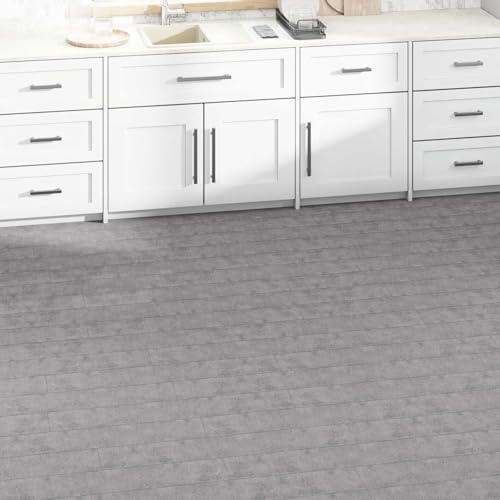 QUAHEAS Pannelli autoadesivi in PVC, 36 pezzi, 5,02 m², per soggiorno, camera da letto, cucina, corridoio, ristrutturazione, con isolamento acustico e facile posa