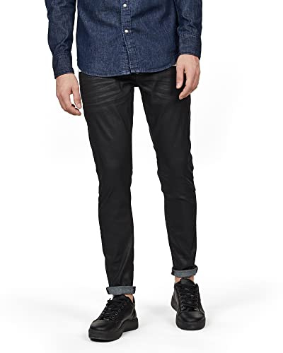 G-STAR herr Revend Skinny Jeans , Blå (3D Dark Aged 7101-2967), 33W / 32L