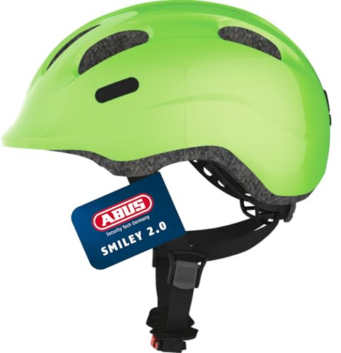 ABUS Casco Smiley 2.0 per bambini - Robusto casco da bici per bambini e bambine