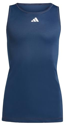 adidas Bambina Club Tank Top, Collegiate Navy, 7-8 Years