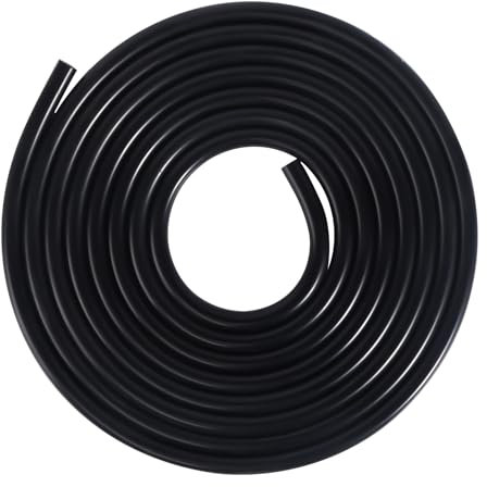 Tuyau Silicone 4 mm de diamètre intérieur 8 mm 300cm Haute Température Tuyau à Vide en Silicone Haute Performance Auto Tube à Vide pour Utilisation Avec Radiateur de Véhicule