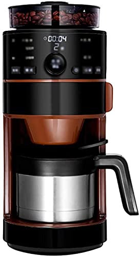 Cafetera Espresso portátil, Filtro de Acero Inoxidable, Aislamiento al vacío, muela cónica, extracción por Goteo, degustación de café en casa o en la Oficina, Ahorro de