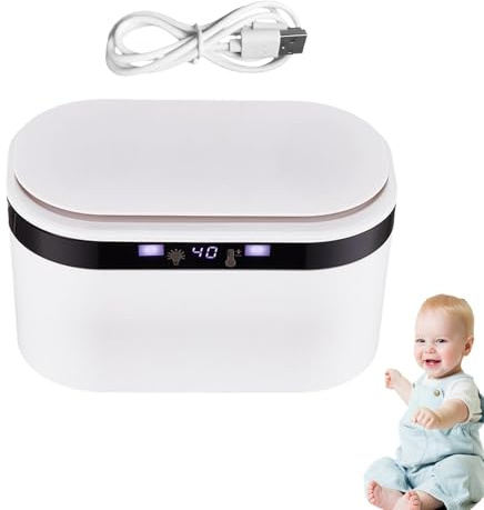 Calentador de toallitas termostático portátil USB, calentador de toallitas húmedas para niños, dispensador de toallitas térmicas para viajes, | Dispensador de toallitas en