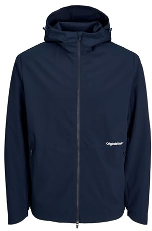 JACK & JONES Jorvesterbro Giacca Leggera Pls Lato di Transizione, Blazer Blu Marine, 4XL Uomo