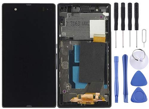 Mobiltelefon -LCD -Anzeige LCD -Anzeige + Touch Panel mit Frame für Sony Z / L36H / C6603 / C6602 Reparaturteil