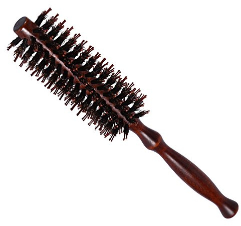 YUYTE Pettine per Capelli, Pettine Arricciacapelli Antistatico per Cura dei Capelli con Manico Ergonomico in Legno, per Acconciare i Ricci - Strumento per Parrucchiere Leggero e Fai-te