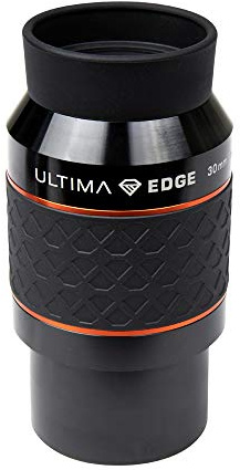 Celestron 93454 Ultima Edge 30mm Parfocal Ultra Flat Field Eyepiece Designed for 2 Focusers - Incredibly Crisp Views, Fully Multi-Coated Lens, Moulded Rubber Grip, Black