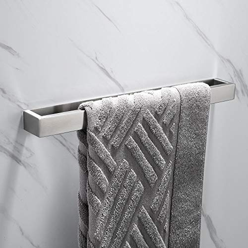 Celbon 30CM SUS 304 Acciaio Inossidabile Portasciugamani Senza Punzonatura Autoadesivo Porta Salviette per Bagno spazzola …