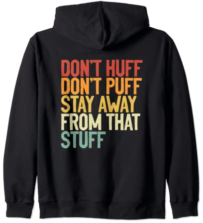 Nachricht zur Raucherentwöhnung Kapuzenjacke